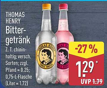 Thomas Henry Bittergetränk