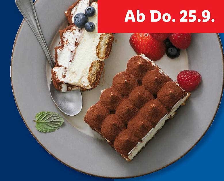 Tiramisu-Schnitte 