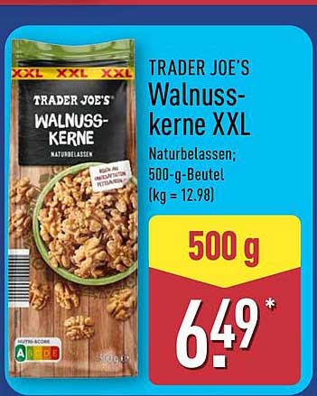 TRADER JOE'S Walnusskerne XXL