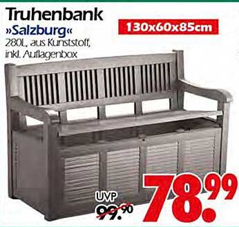 Truhenbank »Salzburg«