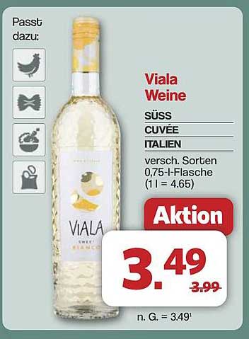 Viala Weine - Süß Cuvée aus Italien
