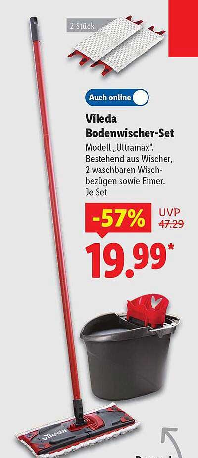 Vileda Bodenwischer-Set Modell 'Ultramax'