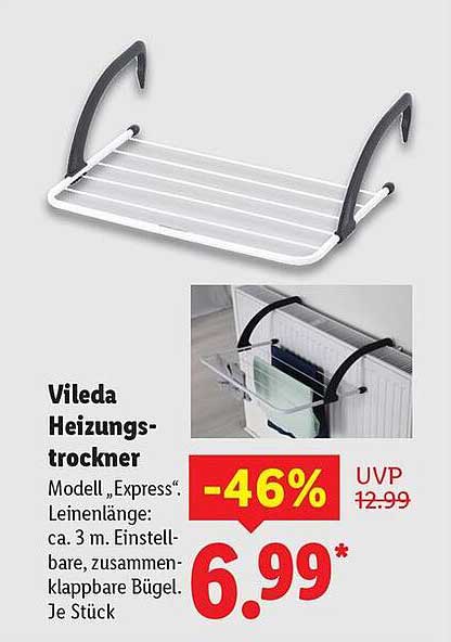 Vileda Heizungstrockner Modell „Express“