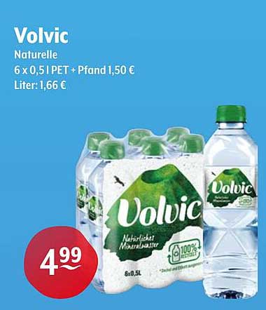 Volvic Naturelle 6 x 0,5 L PET