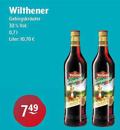 Wilthener Gebirgskräuter 30 % Vol. 0,7 l