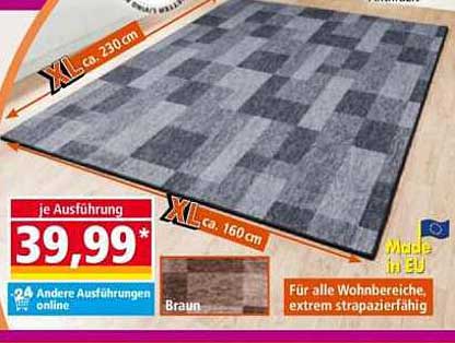 XL Teppich in Braun – für jeden Wohnbereich geeignet