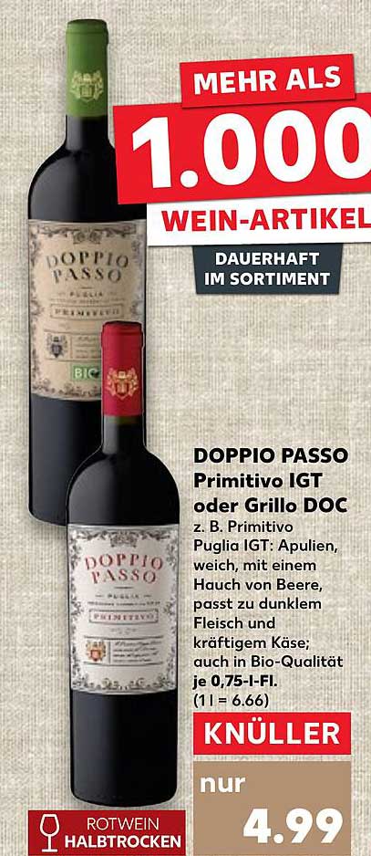 Faszinierend Doppio Passo Primitivo Lidl Bild