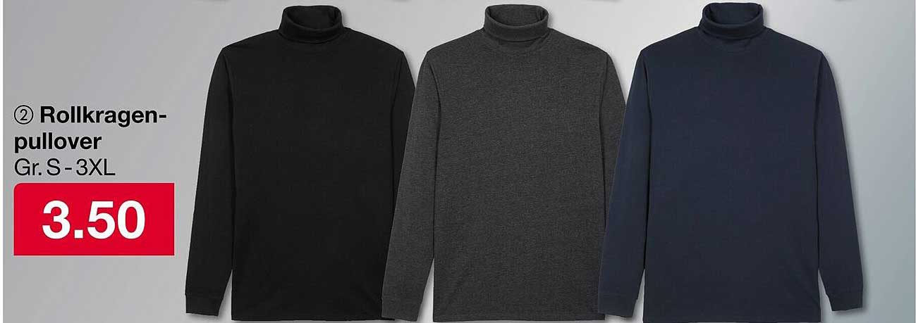2 Rollkragenpullover Gr. S-3XL