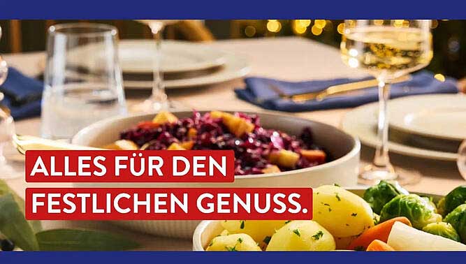 Alles für den festlichen Genuss