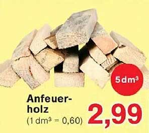 Anfeuerholz 5 dm³