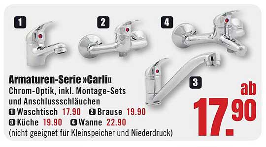 Armaturen-Serie »Carlix«