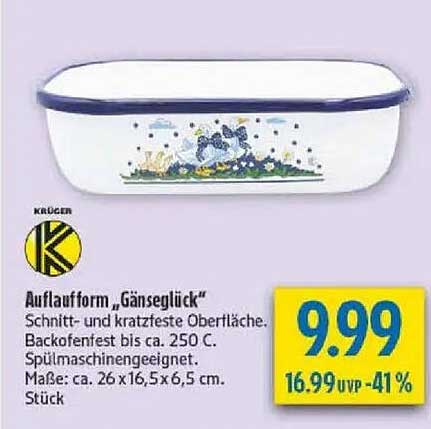 Auflaufform „Gänseglück“