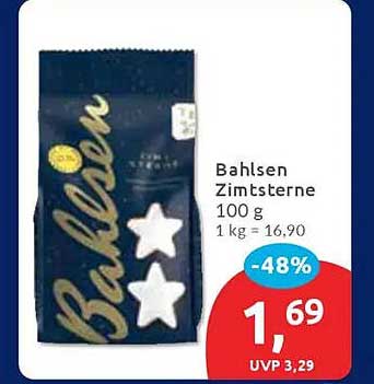 Bahlsen Zimtsterne 100 g - Genuss zur Weihnachtszeit
