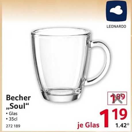 Becher "Soul" - Glas (35cl)