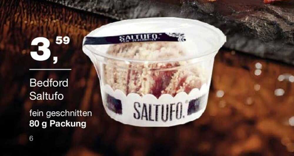 Bedford Saltufo fein geschnitten 80 g Packung