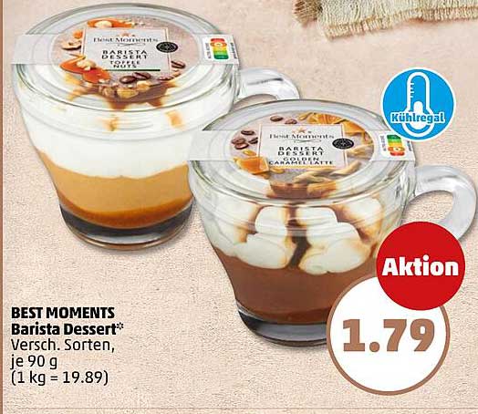 BEST MOMENTS Barista Dessert - Verschiedene Sorten, je 90 g