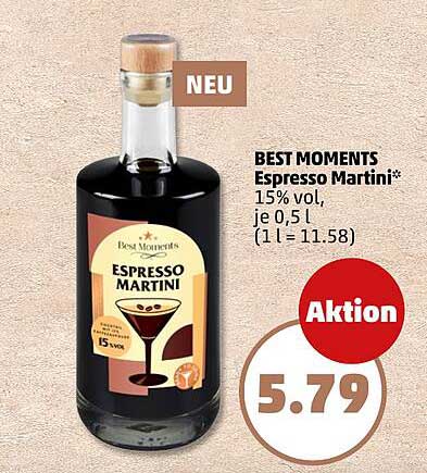 BEST MOMENTS Espresso Martini 0,5 l