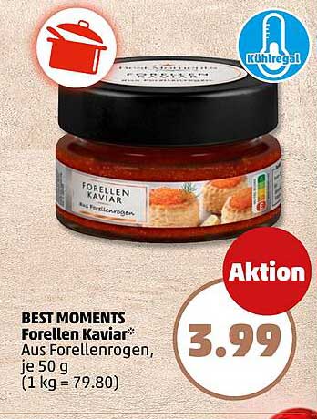 BEST MOMENTS Forellen Kaviar, je 50 g