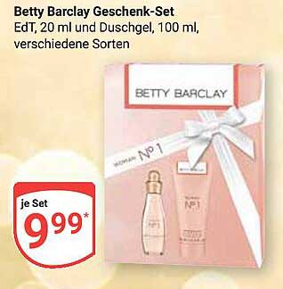 Betty Barclay Geschenk-Set EdT und Duschgel