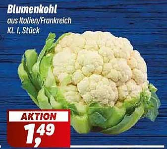 Blumenkohl aus Italien/Frankreich - Kl. I, Stück