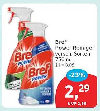 Bref Power Reiniger - verschiedene Sorten 750 ml