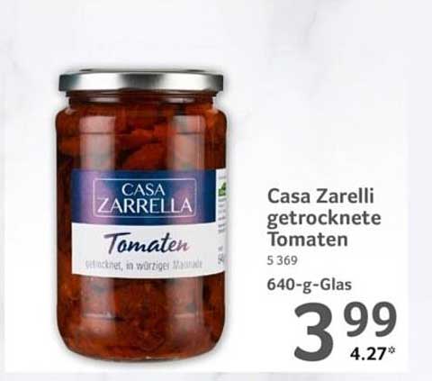 Casa Zarella getrocknete Tomaten 640-g-Glas