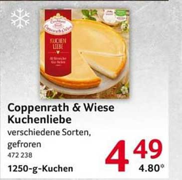 Coppenrath & Wiese Kuchenliebe verschiedene Sorten, gefroren