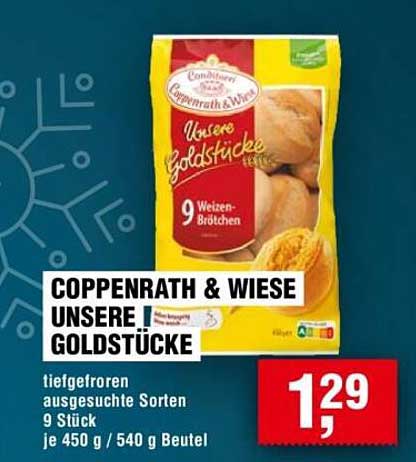 COPPENRATH & WIESE UNSERE GOLDSTÜCKE 9 Weizen-Brötchen