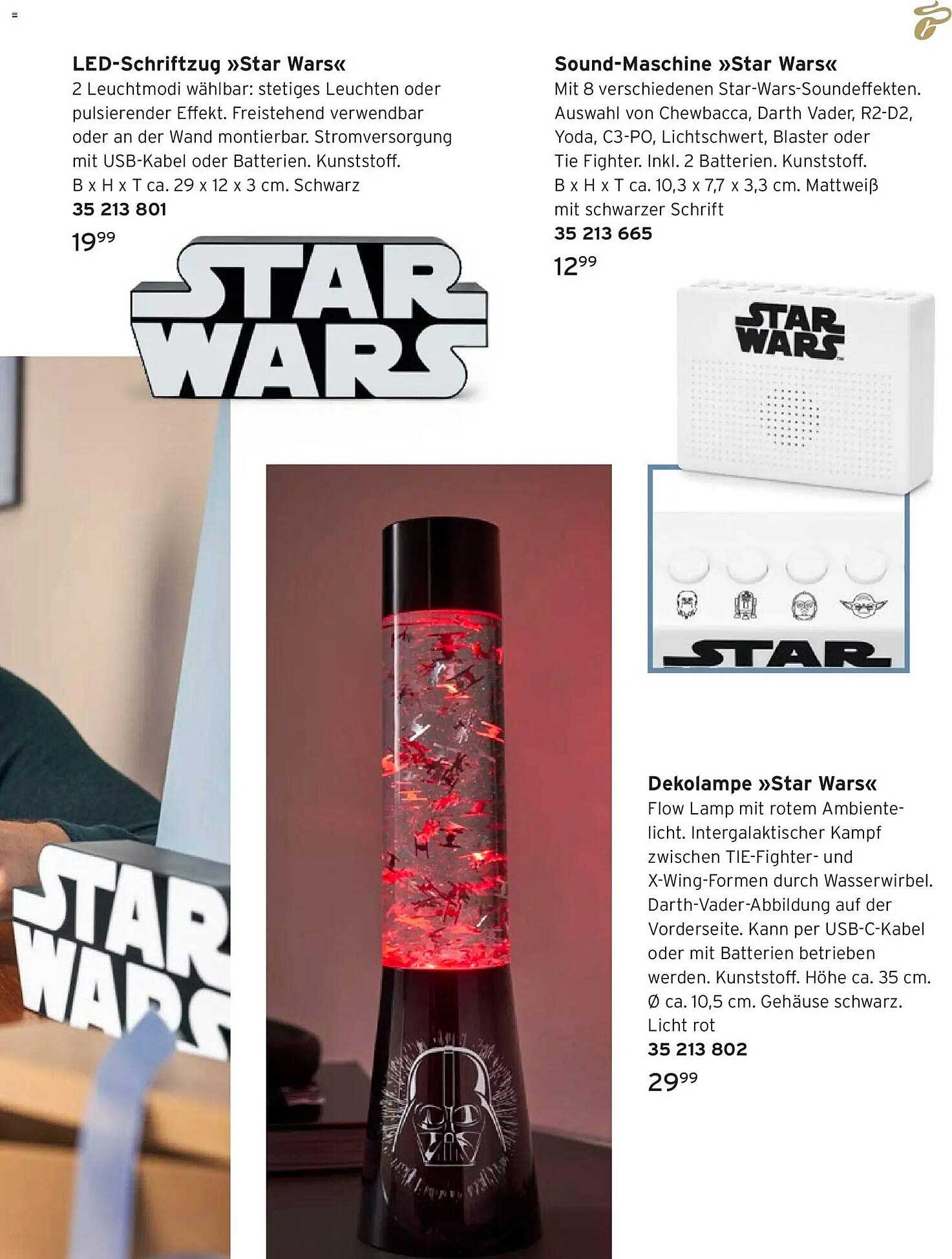 Dekolampe »Star Wars«