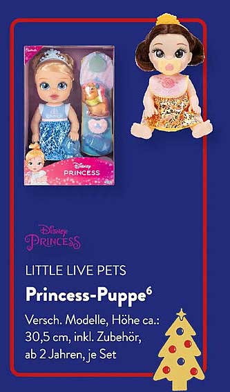 Disney Princess Little Live Pets Puppen