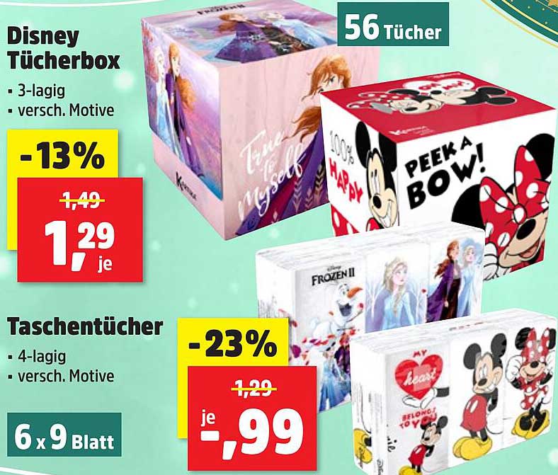 Disney Tücherbox