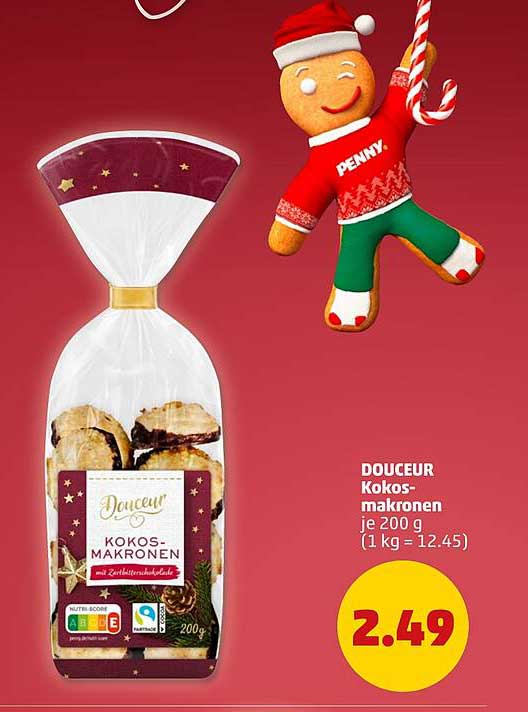 DOUCEUR Kokosmakronen je 200 g
