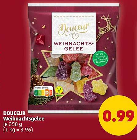 Douceur Weihnachtsgelee je 250 g