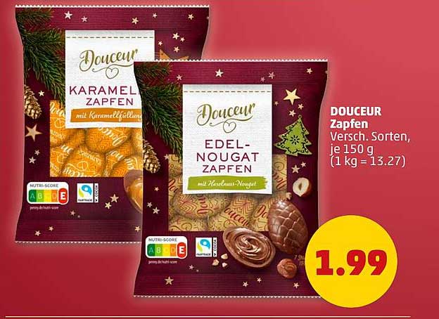 DOUCEUR Zapfen – Edle Nascherei für jeden Anlass