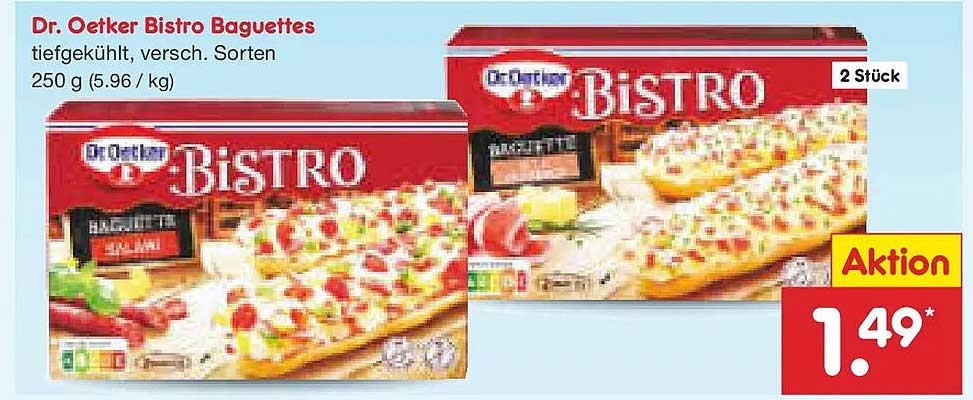 Dr. Oetker Bistro Baguettes