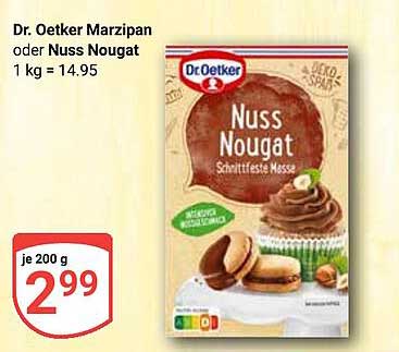 Dr. Oetker Nuss Nougat 200 g