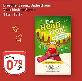 Dresdner Essenz Badeschaum Verschiedene Sorten, 60 g