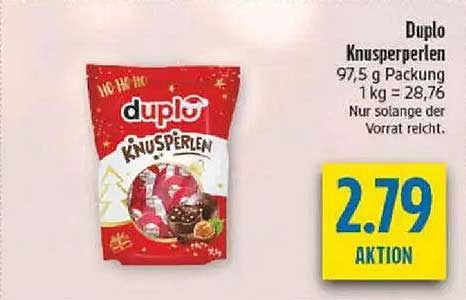 Duplo Knusperperlen 97,5 g - Nur für kurze Zeit!