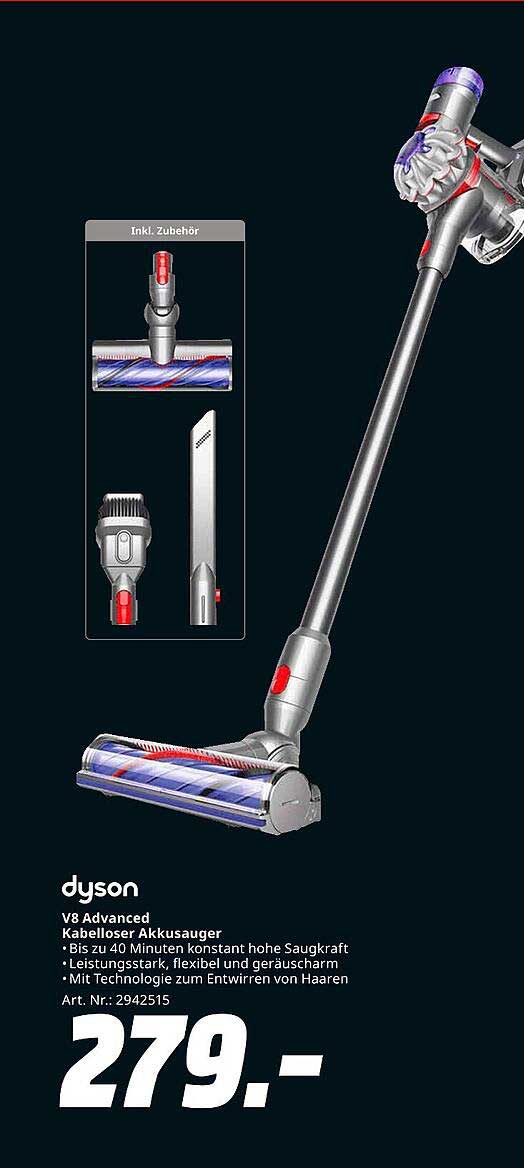 Dyson V8 Advanced kabelloser Akkusauger