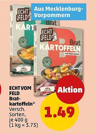 Echt vom Feld Bratkartoffeln mit Speck, 400 g