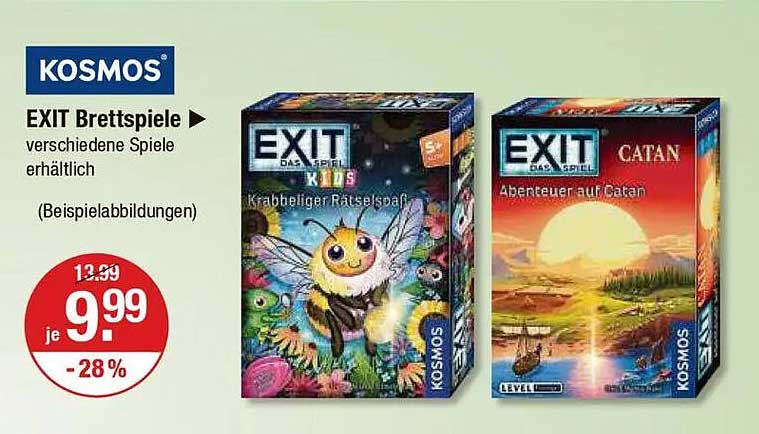 EXIT Brettspiele von KOSMOS – Krabbeliger Rätselspaß und Abenteuer auf Catan