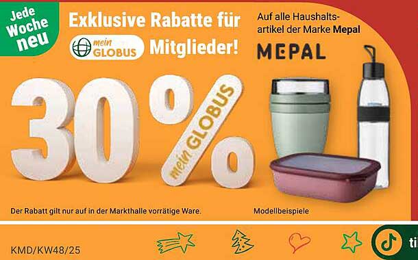 Exklusive Rabatte auf Haushaltsartikel der Marke Mepal