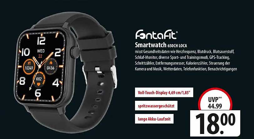 Fantafit Smartwatch 650CH LOCA