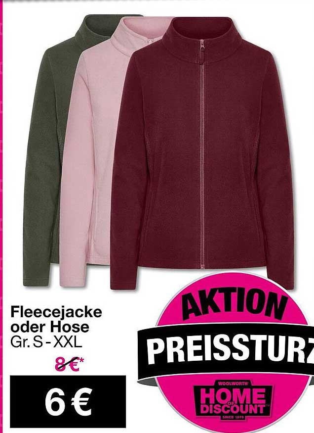 Fleecejacke oder Hose Gr. S-XXL