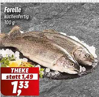 Forelle küchenfertig 100 g