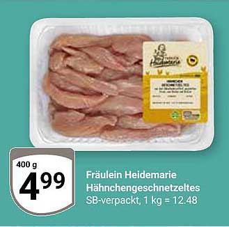 Fräulein Heidemarie Hähnchengeschnetzeltes