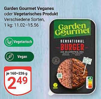 Garden Gourmet Sensational Burger – Veganes oder vegetarisches Produkt