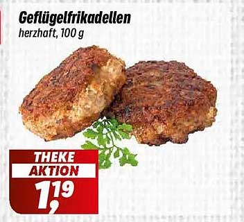 Geflügelfrikadellen herzhaft, 100 g