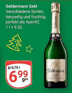 Geldermann Sekt – Verschiedene Sorten, feinperlig und fruchtig