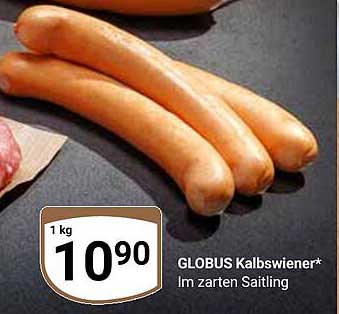 GLOBUS Kalbswiener* im zarten Saitling